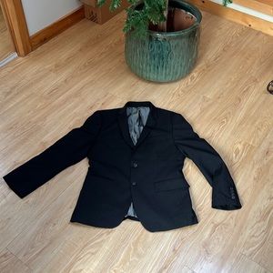 Perry Ellis suit jacket black pc 38 short slim